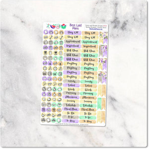 Functional Planner Stickers Icons Scripts Headers