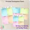 Personal Development Box Stickers for Children and Youth Program
