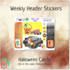 Leafy Treetops Weekly Header Boxes Halloween Candy