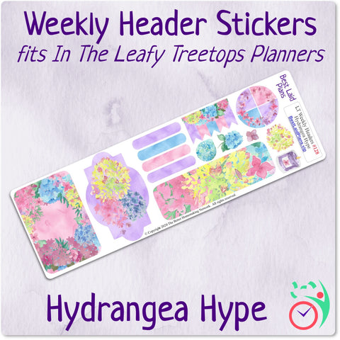 Image of Leafy Treetops Weekly Header Boxes Hydrangea Hype