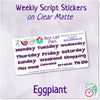 Weekday Scripts Eggplant