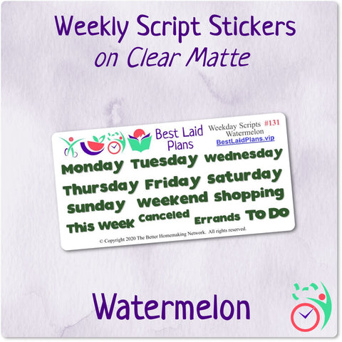 Image of Weekday Scripts Watermelon