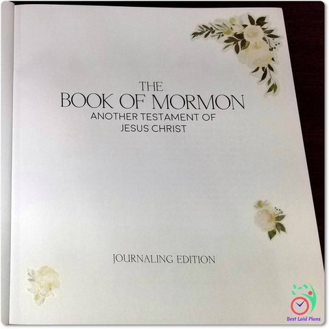 Image of Book of Mormon Scripture Journaling Stickers Week 1 Title and Introduction