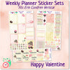 Erin Condren Vertical Weekly Kit Happy Valentine