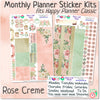 Classic Happy Planner Monthly Kit Rose Creme