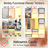 Happy Planner Classic Vertical Weekly Kit Halloween Candy