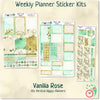 Classic Happy Planner Vertical Weekly Kit Vanilla Rose