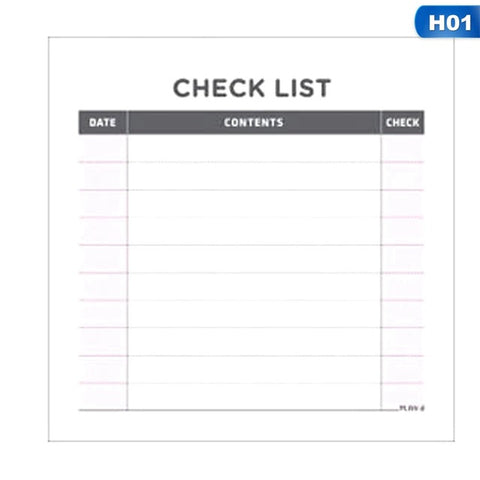 Image of Sticky Note Checklists