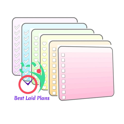 Image of Ombre Checklist Stickers