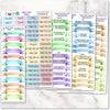 Planner Stickers LDS Doctrine and Covenants Come Follow Me 2020
