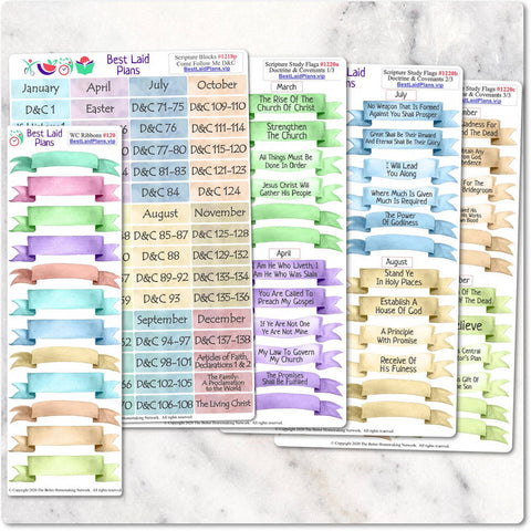 Image of Planner Stickers LDS Doctrine and Covenants Come Follow Me 2020