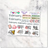  Planner Stickers Special Holidays Dates Scripts