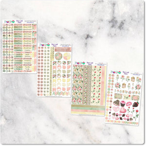 Functional Planner Stickers Icons Date Covers Script Headers Washi