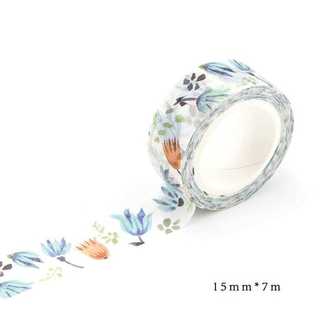 Image of Floral Washi Tape 15mm