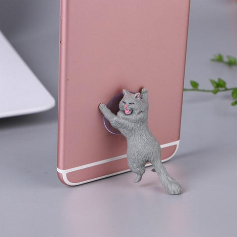 Image of Cat Stand Mobile Phone Holder